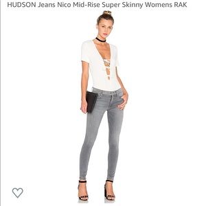 HUDSON jeans Nico Mid-Rise Super Skinny